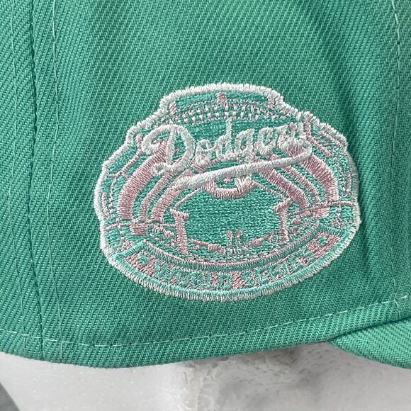 New Era 9Fifty Los Angeles Dodgers Logo Hat Club Exclusives Men 7 5/8 Fitted Hat - Picture 9 of 12